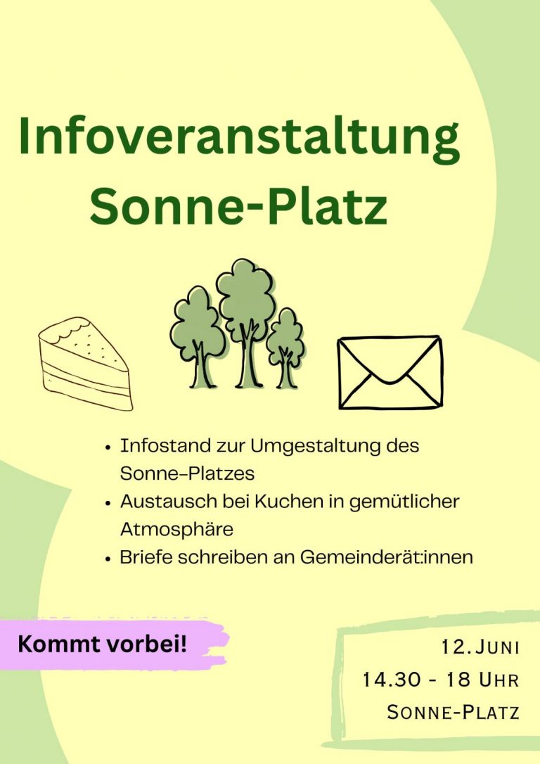 Aktionstag Sonneplatz